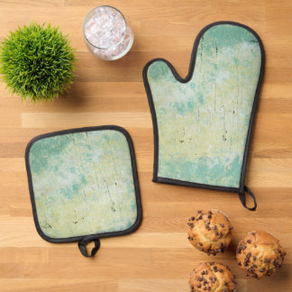 Ensemble De Gant De Cuisine Et De Manique Meilleure protection contre la chaleur en argent m