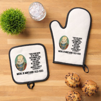 Ensemble De Gant De Cuisine Et De Manique Michel de Montaigne n'a jamais deux opinions sembl