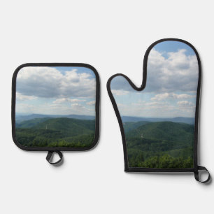 Ensemble De Gant De Cuisine Et De Manique Montagnes Appalaches I Shenandoah