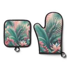 Motif botanique du Paradis tropical