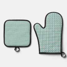 Motif diamant sarcelle