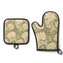 Motif floral vert de William Morris