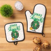 Ensemble De Gant De Cuisine Et De Manique Musique (De haut en bas)