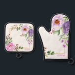 Ensemble De Gant De Cuisine Et De Manique Peony Hébreu Nom Oven Mitt   Pot Holder Set<br><div class="desc">Un cadeau magnifique et pratique pour votre chef juif préféré ! Cet ensemble porte-pot inclut la personnalisation hébraïque. [Il vous suffit de régler votre entrée clavier sur HEBREW et de taper]. Parfait comme une Fête des mariées unique, Chanukah, l'appréciation de l'enseignant, la fête des mères ou un cadeau à tout...</div>