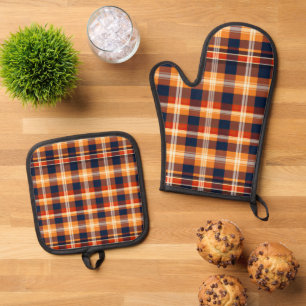 Ensemble De Gant De Cuisine Et De Manique Porte-pots et Mitt au four