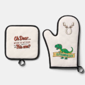 Ensemble De Gant De Cuisine Et De Manique Pot-Pot-Mitts (Recto)