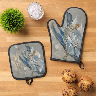 Ensemble De Gant De Cuisine Et De Manique Salacia
