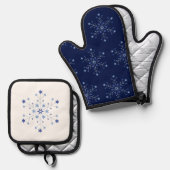 Ensemble De Gant De Cuisine Et De Manique Stellar Beginnings (Recto/Verso)