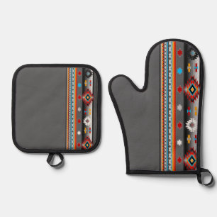 Ensemble De Gant De Cuisine Et De Manique Sud-ouest #1 - couleur personnalisable