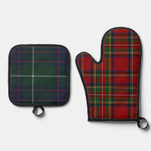 Tartan plaid rouge Stewart pour Noël