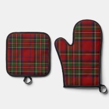 Tartan Plaid Rouge Stewart pour Noël