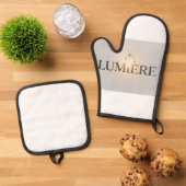 ENSEMBLE DE GANT DE CUISINE ET DE MANIQUE VASOS  (De haut en bas)