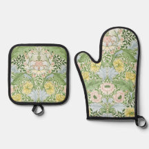 Wm Morris Myrtle Floral Art Nouveau Lumineux