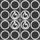 Ensemble de guides de Étiquette de graveur de noeu (Devant)