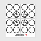 Ensemble de guides de Étiquette de graveur de noeu (Feuille)