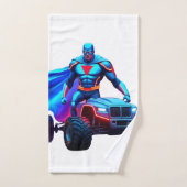 ensemble de main de super-héros (Serviette à main)