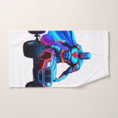 ensemble de main de super-héros (Serviette à main)