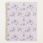 Ensemble de motifs floraux violets de minuscules f (Devant)