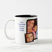 Ensemble de Mug Café Collage Photo Famille (Gauche)