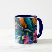 Ensemble de mug Palm Paradise Cadeau (Devant droit)