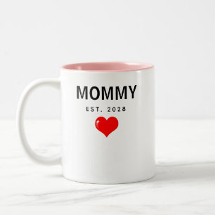 Ensemble de mugs personnalisés pour maman et papa 