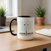 Ensemble de mugs pour duo de codeurs pour programm