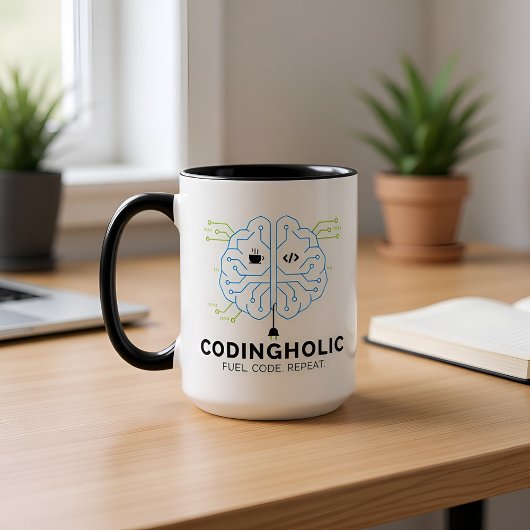 Ensemble de mugs pour duo de codeurs pour programm