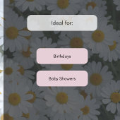 Ensemble de papier à envelopper à poitrine rose