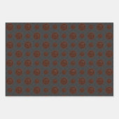 Ensemble de papier à envelopper Leo Mandala (Devant 3)