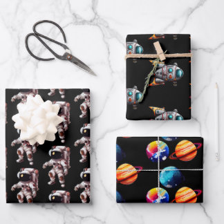 Ensemble de papier à thème Espace