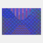 Ensemble de papier à trois Motifs pour supports mi (Devant 2)