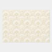 Ensemble de papier cadeau Art Déco Luxe (Devant 3)