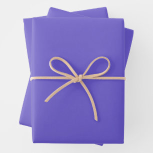 Ensemble de papier cadeau bleu ardoise personnalis
