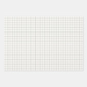 Ensemble de papier cadeau coordonné moderne au sag (Devant 2)