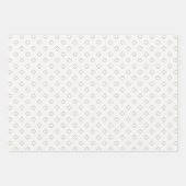 Ensemble de papier cadeau coordonné moderne au sag (Devant)