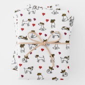 Ensemble de papier cadeau de dessin animé de Jack  (En situation)