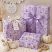 Ensemble de papier cadeau Halloween Sorcière Viole