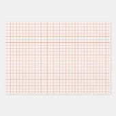Ensemble de papier cadeau Terracotta Terreux Moder (Devant 2)