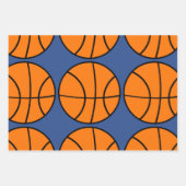 Ensemble de papier d'emballage de basketball (Devant 2)