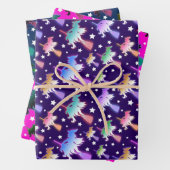 Ensemble de papier d'emballage Flying Witch (En situation)