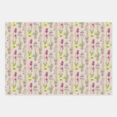 Ensemble de papier d'emballage illustré à la main  (Devant)