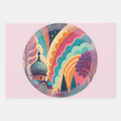 Ensemble de papier d'emballage Pastel Fantasy – Pe (Devant 3)