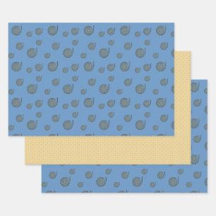 Ensemble de papier d'emballage qui se défait
