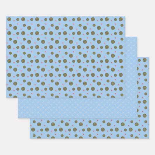 Ensemble de papier d'emballage Spring Nouveau (Lot)