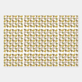 Ensemble de papier d'enrobage Cammo Designer de 3  (Devant 3)