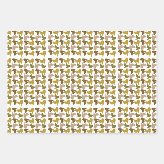 Ensemble de papier d'enrobage Cammo Designer de 3  (Devant 3)