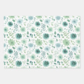 Ensemble de papier d'enrobage trio Succulent (Devant)