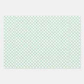 Ensemble de papier d'enveloppement à la menthe de (Devant 2)