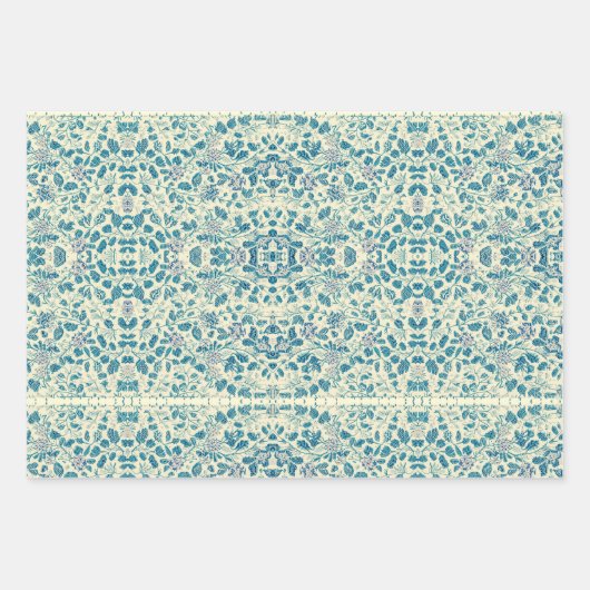 Ensemble de papier d'enveloppement cadeau d'occasi (Devant 2)