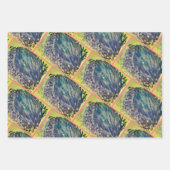 Ensemble de papier d'enveloppement d'amour materne (Devant)